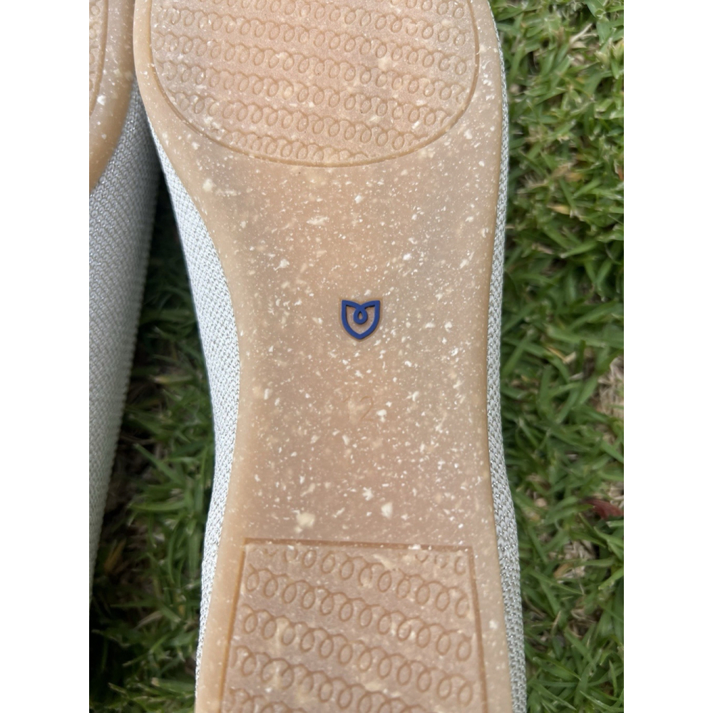 New Rothy's The Pointy Slip On Toe Flat Size 12 Diamond Metallic Pointed Shoe - Picture 8 of 8